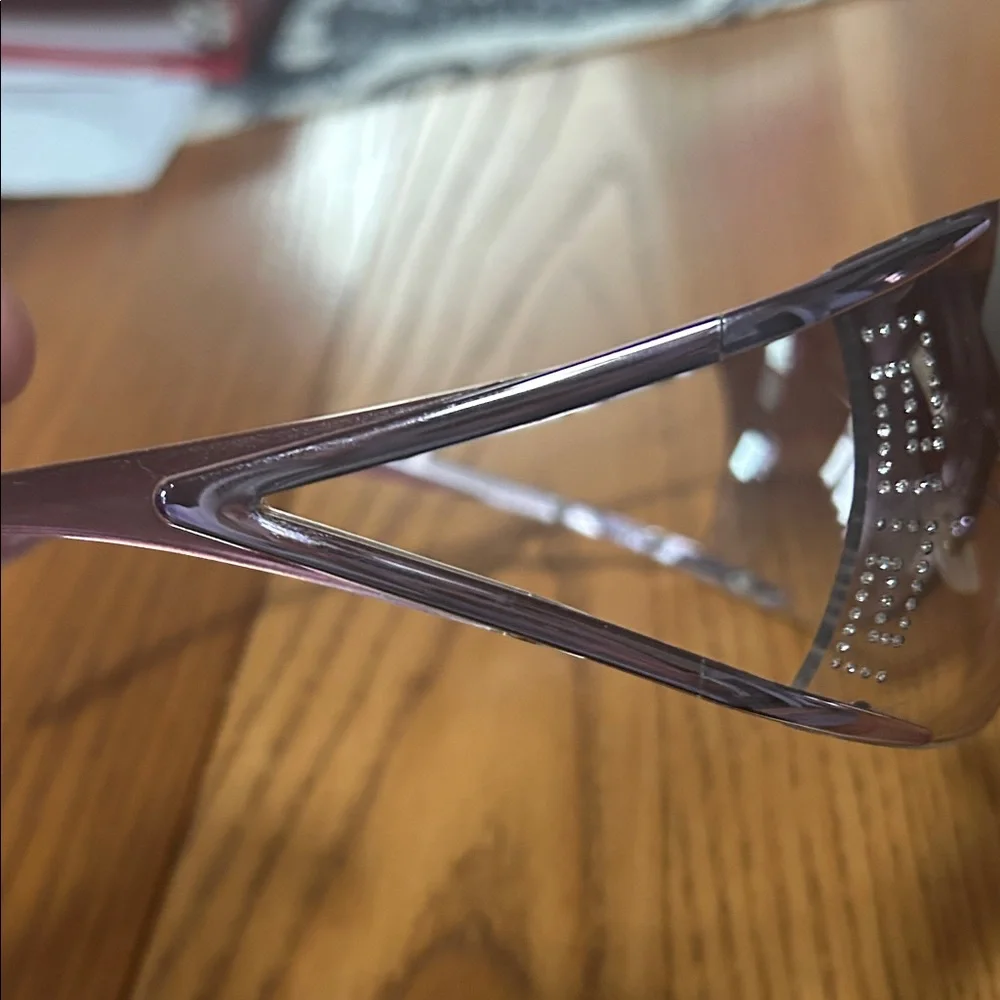 Versace Women's Sunglasses - Chic Purple Tint - Picture 5 of 14